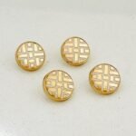 Metal Snap Buttons For Men's Saudi Thobe - 2302