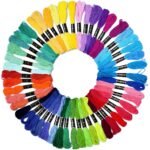 50 Pcs Embroidery Floss Thread Set