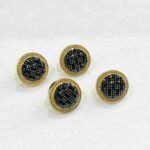 Metal Snap Buttons For Men's Saudi Thobe - 2189