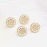 Metal Snap Buttons For Men's Saudi Thobe - 2148